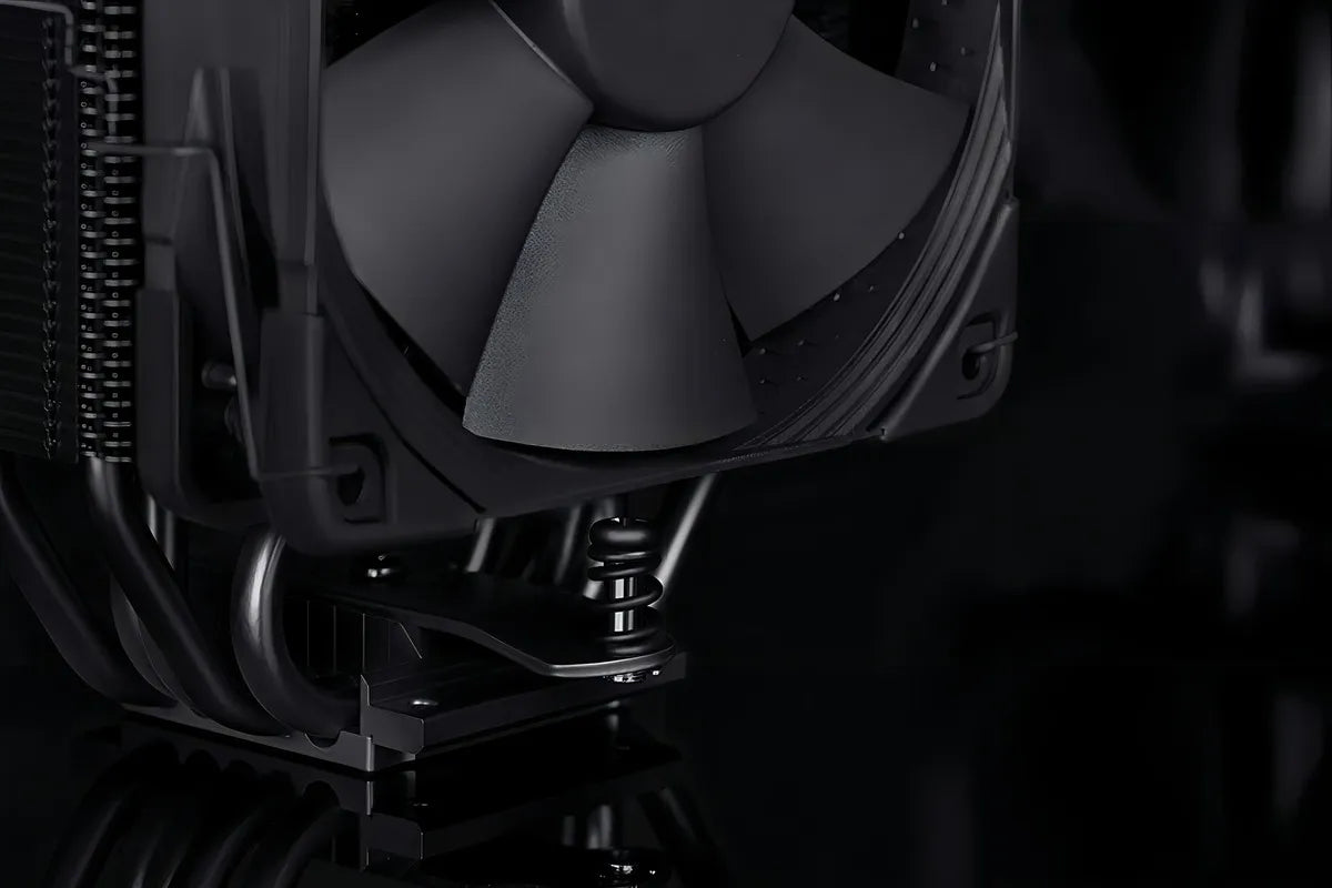 Noctua Nh U12s Chromax Black Disipador Cpu Lga115x Am4 Rendi Led Sin Led