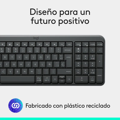 Teclado Inalámbrico Bluetooth Logitech K250 Negro