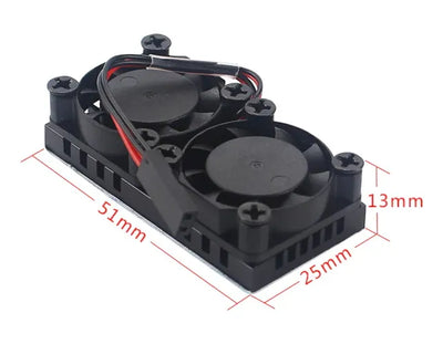 Kit De Disipadores Con Ventiladores Para Raspberry Pi 3 Pi 4