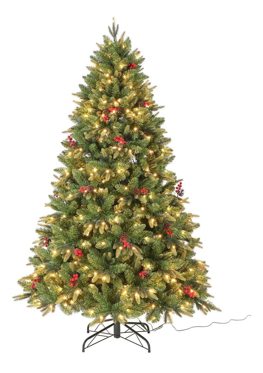 Árbol De Navidad Led 210 Cm 1355 Ramas Dear Santa