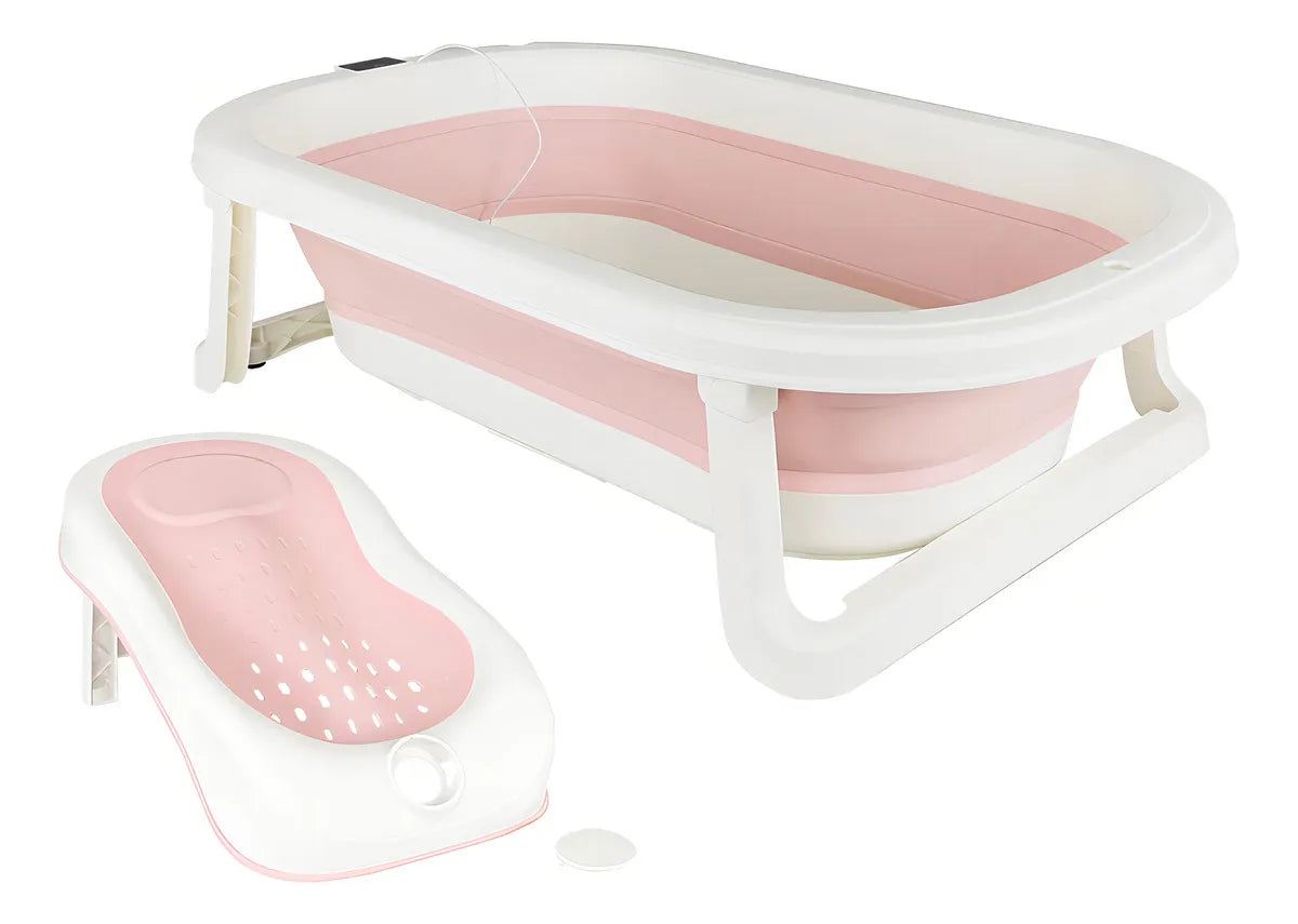 Bañera Bebe Plegable Splash Priori Color Rosa
