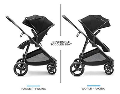 Asiento 2 En 1: Moisés Y Cochecito Plegable, Neumáticos Todo