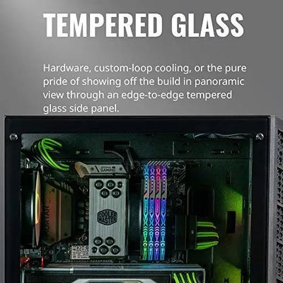 Cooler Master Masterbox Argb Micro-atx, Ventiladores Dobles