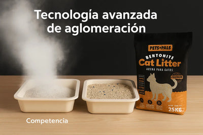 Arena Gatos Premium Control Olor Doble Aroma Talco Bebé 25kg