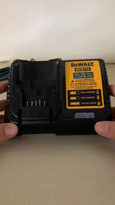 Dewalt Dcb112 12v20v Max Cargador De Iones De Litio Negro