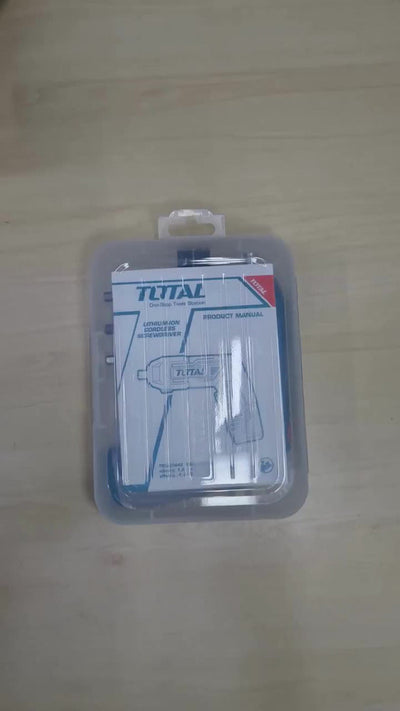 Destornillador Inalambrico TSDLI0442 Azul petróleo, Inlcuye Cable USB Tipo C