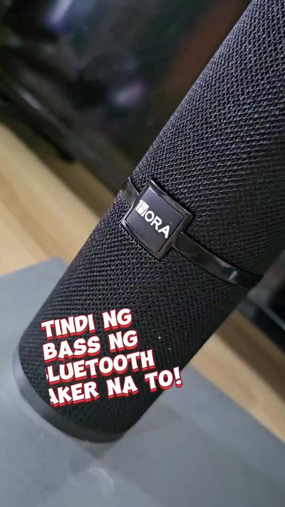 Parlante Bluetooth Portátil 1Hora BOC060 5.1 Altavoz Inalámbrico con Sonido Estéreo HD 2400mAh 3.5mm Color Negro
