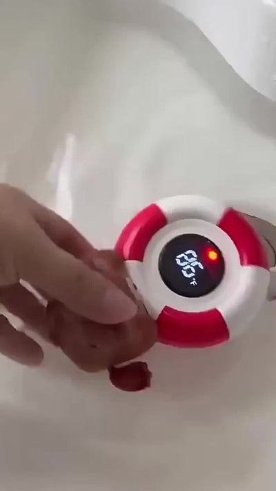Termómetro Juguete Medición Digital Oso Baño Bebes Flotante Movimiento Diversión Seguridad Agua Bañera Grados Fahrenheit Celsius Alarma Color Temperatura Alta Baja Perfecta Material Seguro Sin Puntas