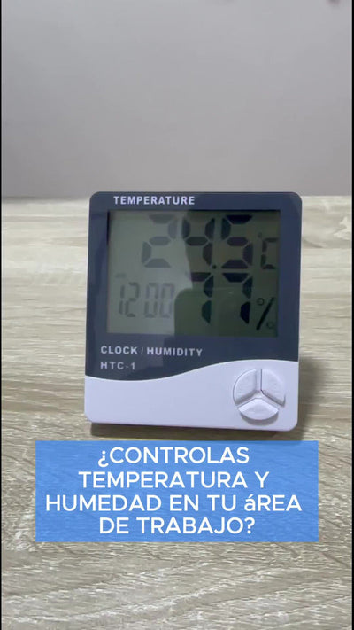 Termohigrómetro Digital Htc-1 Con Certificado De Calibracion