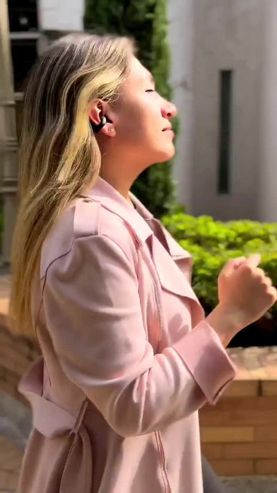 Audífonos Arete Audífonos Inalámbricos Negro