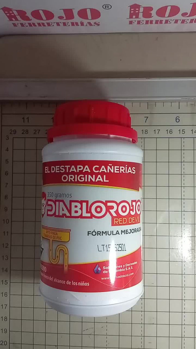 Diablo Rojo Original Oficial El Destapacañerias Original