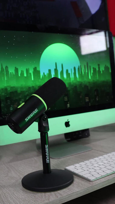 Micrófono Usb Mv6 Shure Color Negro