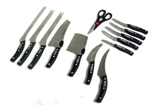 Set Cuchillos Profesionales Miracle Blade De La Tv 13 Piezas