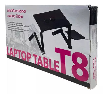 Mesa Plegable Portatil Multiusos Computador Aluminio T8