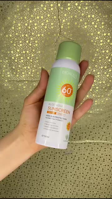 Protector Solar En Spray Con Aloe Vera Bioaqua