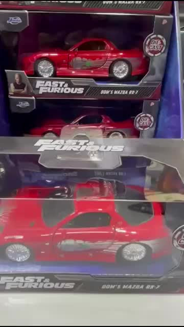 Jada - Rapido Y Furiosos - Dom´s Mazda Rx-7 Rojo 1:32 R