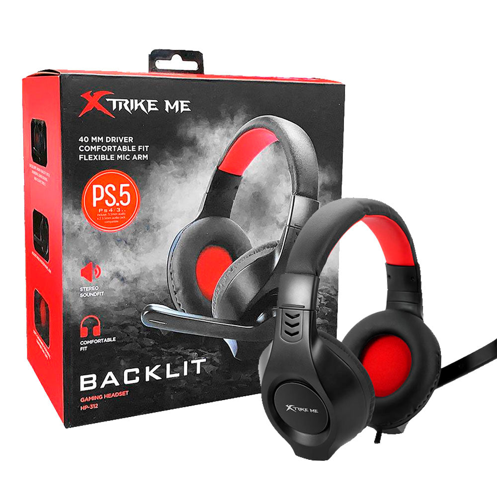 Diadema Gamer Xtrike Me HP-312 Con Microfono