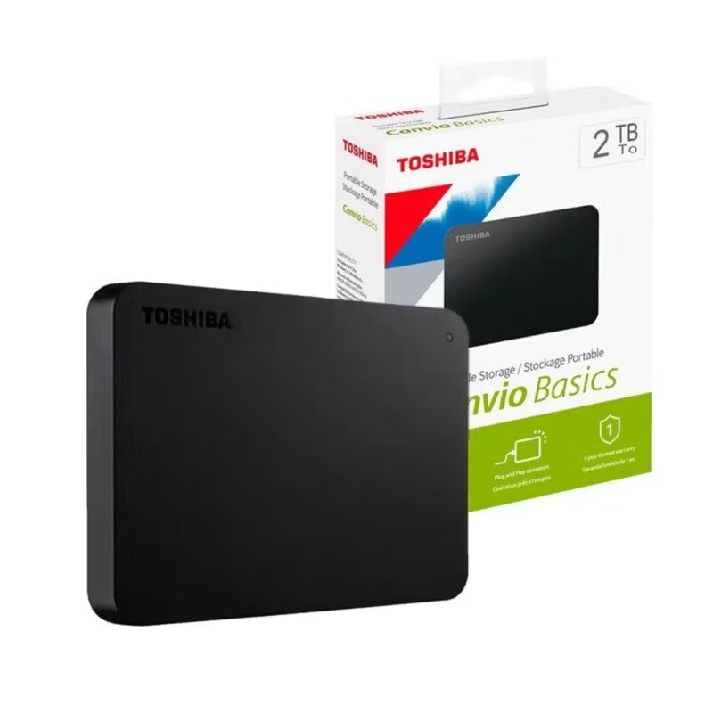 Disco Externo de 2 Teras - Toshiba Canvio
