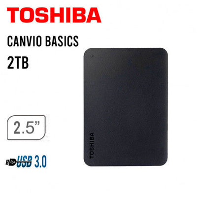 Disco Externo de 2 Teras - Toshiba Canvio