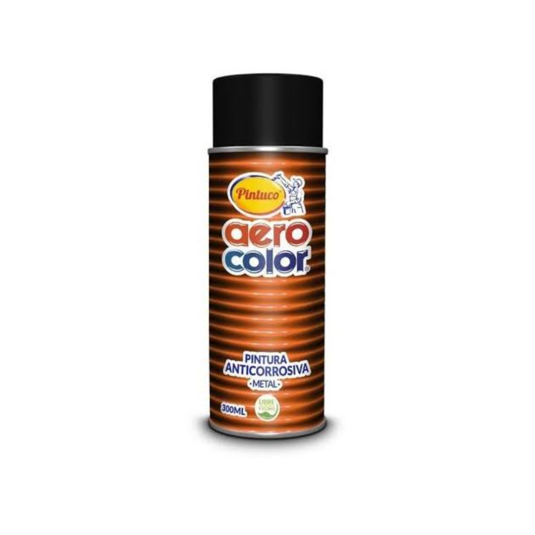 AEROSOL AEROCOLOR ANTICORROSIVO NEGRO