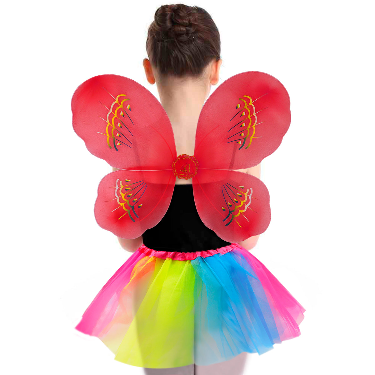 Disfraz Hada Mariposa Tutú Alas Niña Halloween OF081