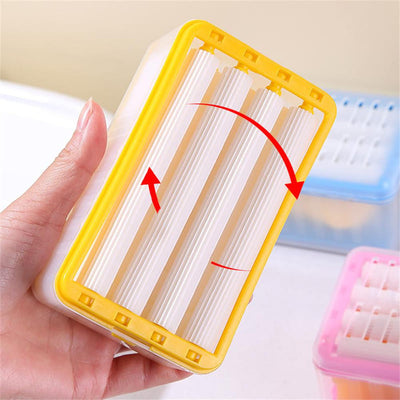 Jabonera Multifuncional Con Rodillos Dispensador Jabon