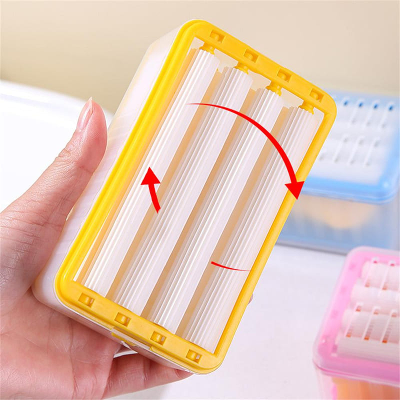 Jabonera Multifuncional Con Rodillos Dispensador Jabon