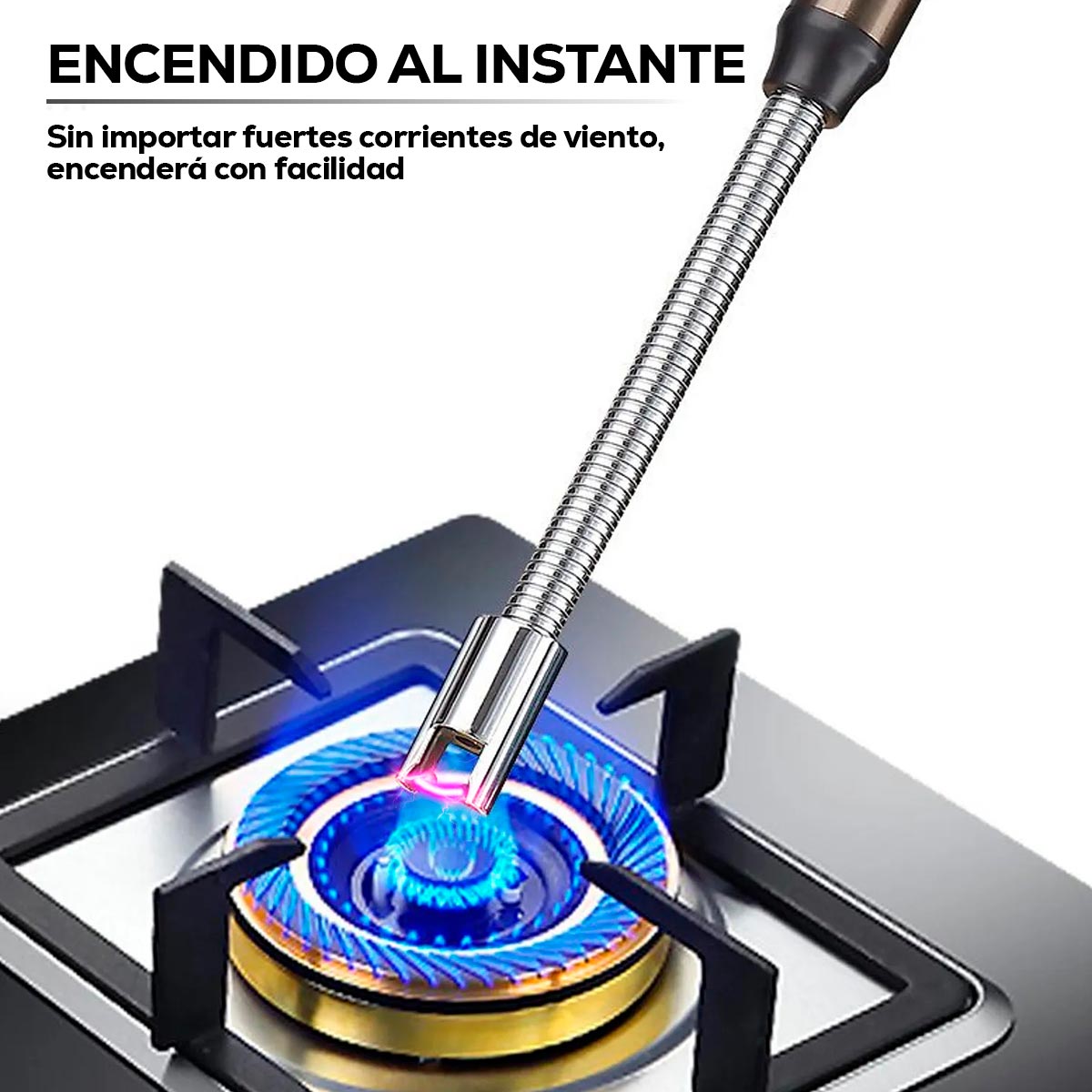 Encendedor de Plasma Recargable Sin Gas y a Prueba de Viento TWP-006