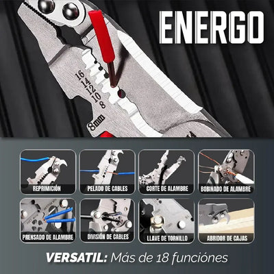 ENERGO™ - ALICATE Pelacables Multiusos para Todo tipo de Cables