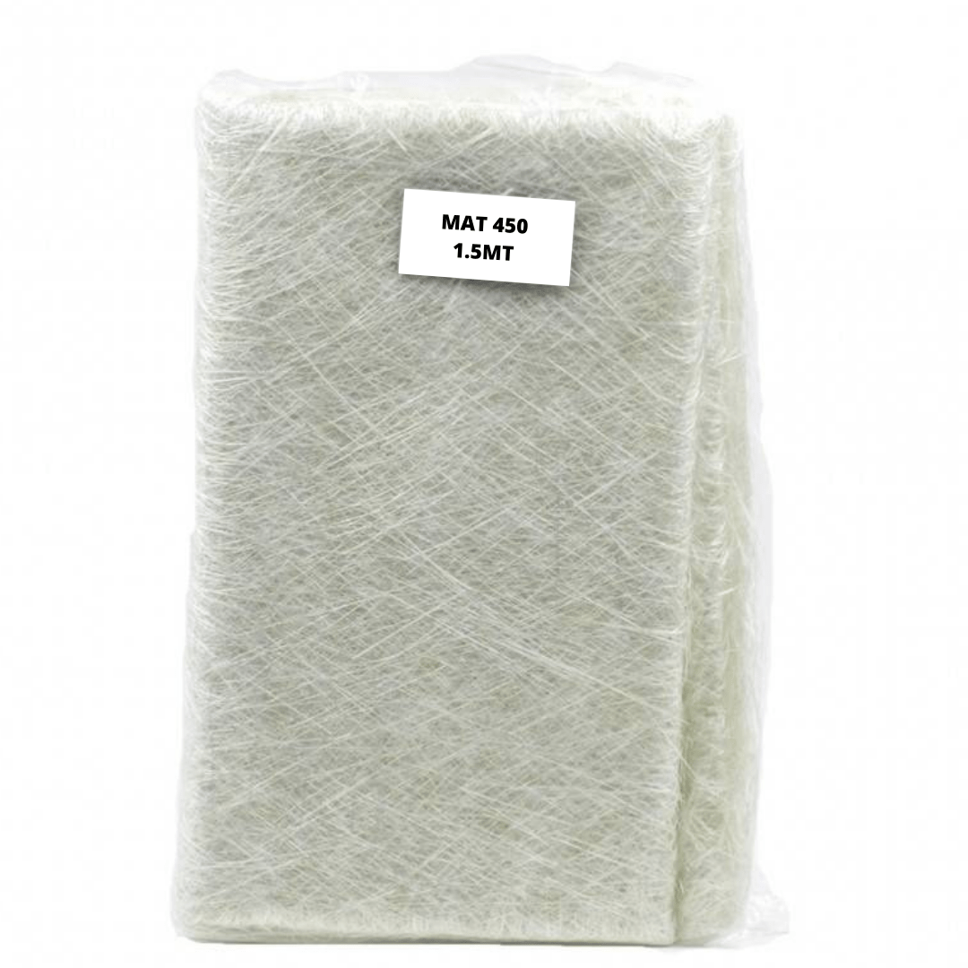 FIBRA DE VIDRIO MAT 450GR X 1.5 MAT X 1 LB