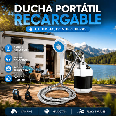 Ducha portátil para camping HYDROGO