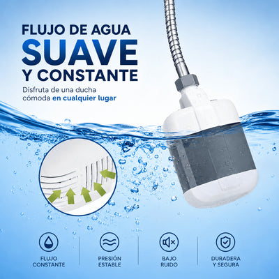Ducha portátil para camping HYDROGO