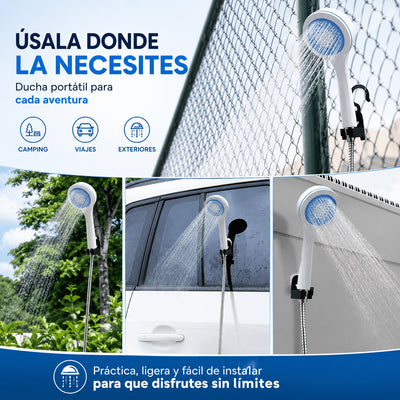 Ducha portátil para camping HYDROGO