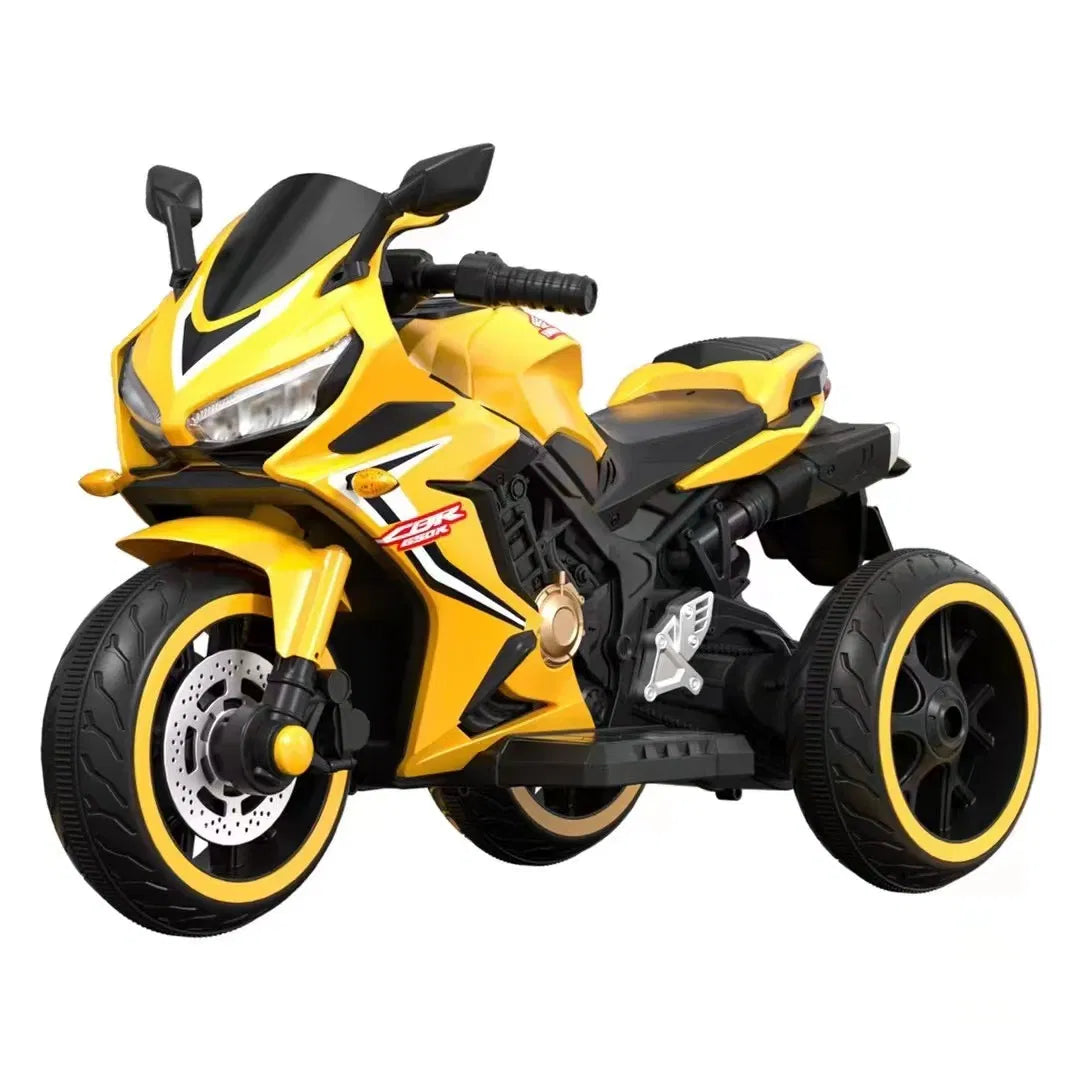 MOTO ELÉCTRICA ¡DIVERSIÓN A TODA VELOCIDAD! Y-MB154-2 MUNBE AMARILLO