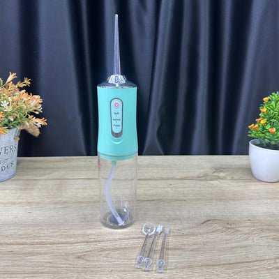 Irrigador Bucal Oral + 4 Boquillas Limpieza Dental Recargable USB KRD-1948