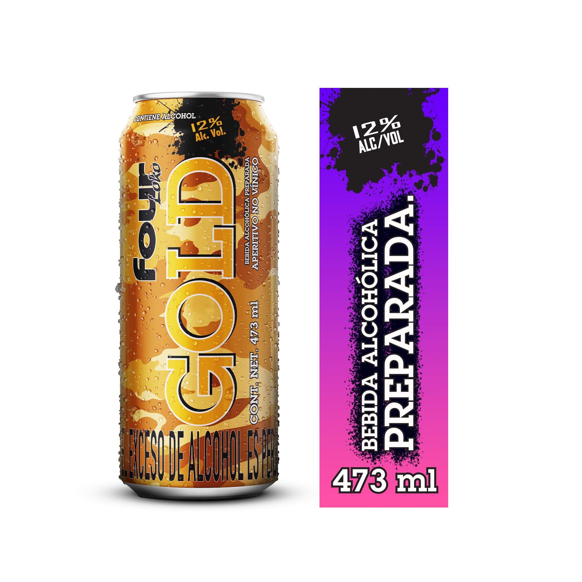 Four Loko Gold x4Dp x6Un x473ml