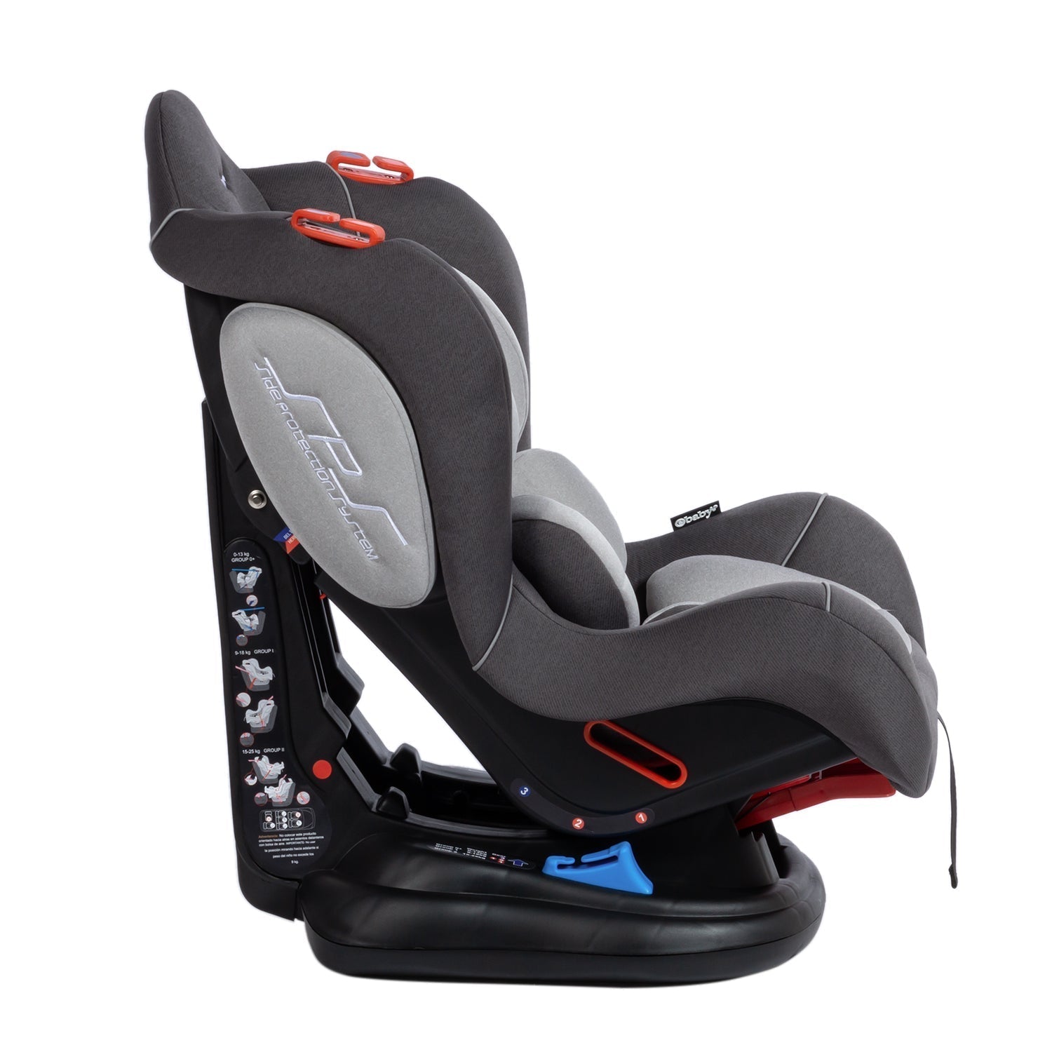 SILLA AUTO CONETTA EB563-1 GRIS CLARO EBABY