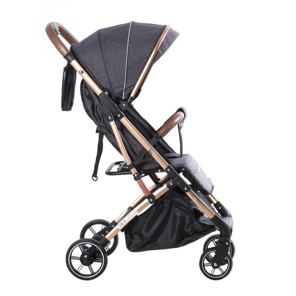 Coche Maleta Sunny Eb124 Ebaby Gris Oscuro