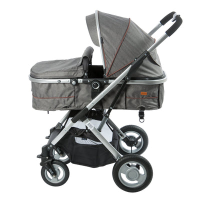 COCHE CUNA MOISES RONDA EB135 GRIS EBABY