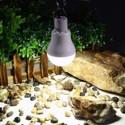 Lámpara Solar Portátil para Camping 15W, 130LM