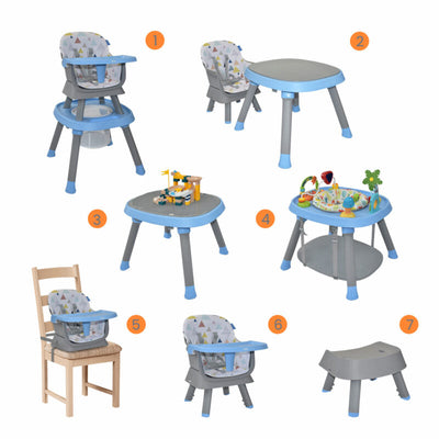 SILLA COMEDOR SEVEN 7EN1 PRIORI AZUL-