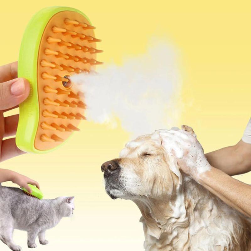 2X1 Cepillo Vaporizador Para Perros y Gatos⚡Recargable ⚡
