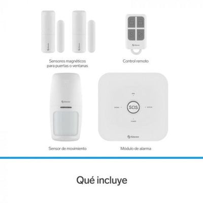 Sistema De Seguridad Wi-Fi 3 Sensores Steren Shome-2000