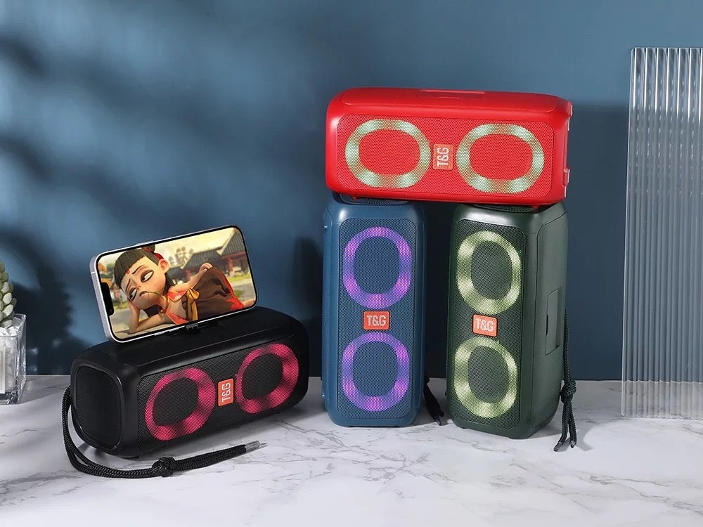 Radio Parlante Bluetooth Recargable T&G TG-333