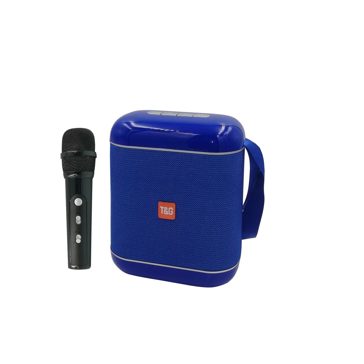 Radio Parlante USB Recargable Incluye Microfono T&G TG-523K