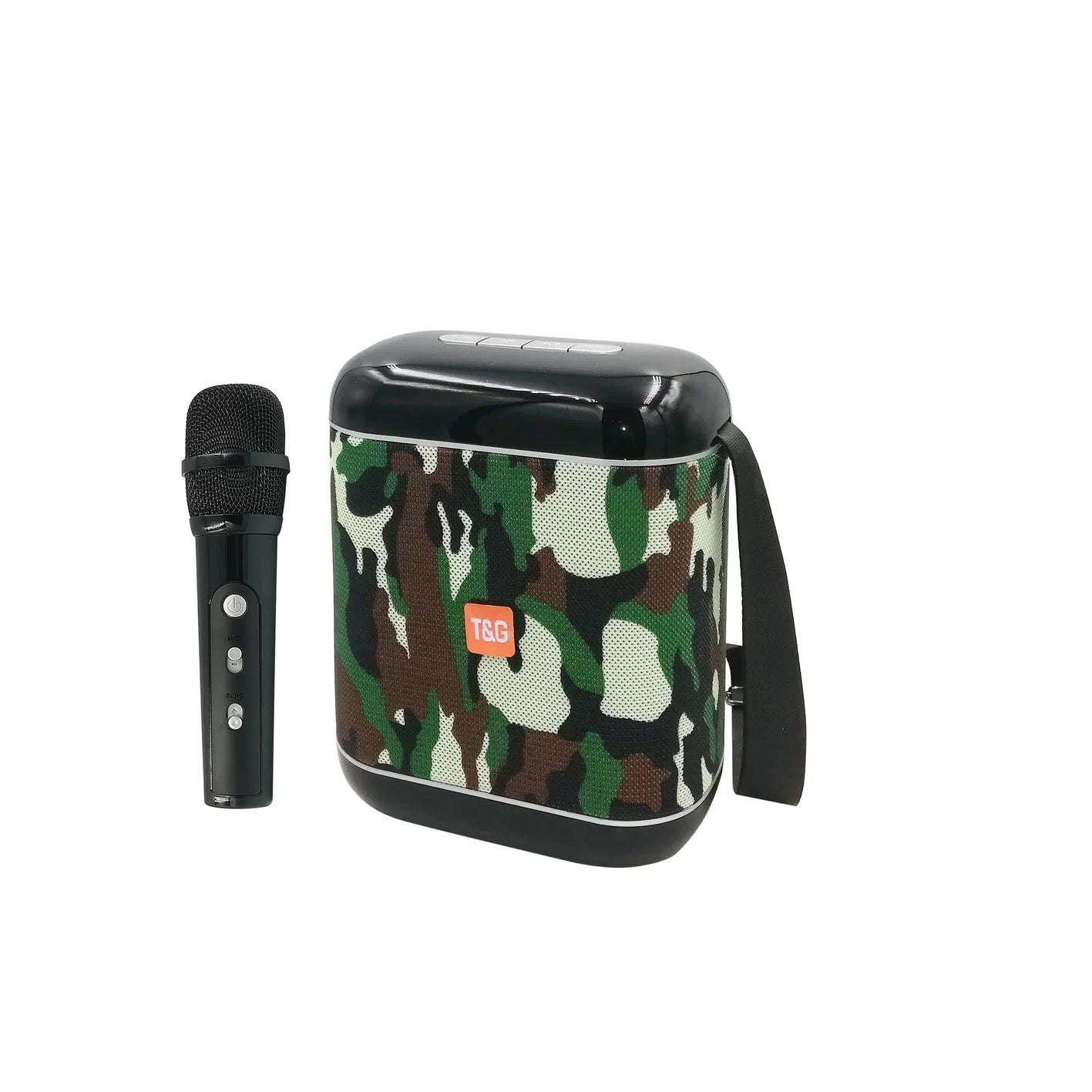 Radio Parlante USB Recargable Incluye Microfono T&G TG-523K