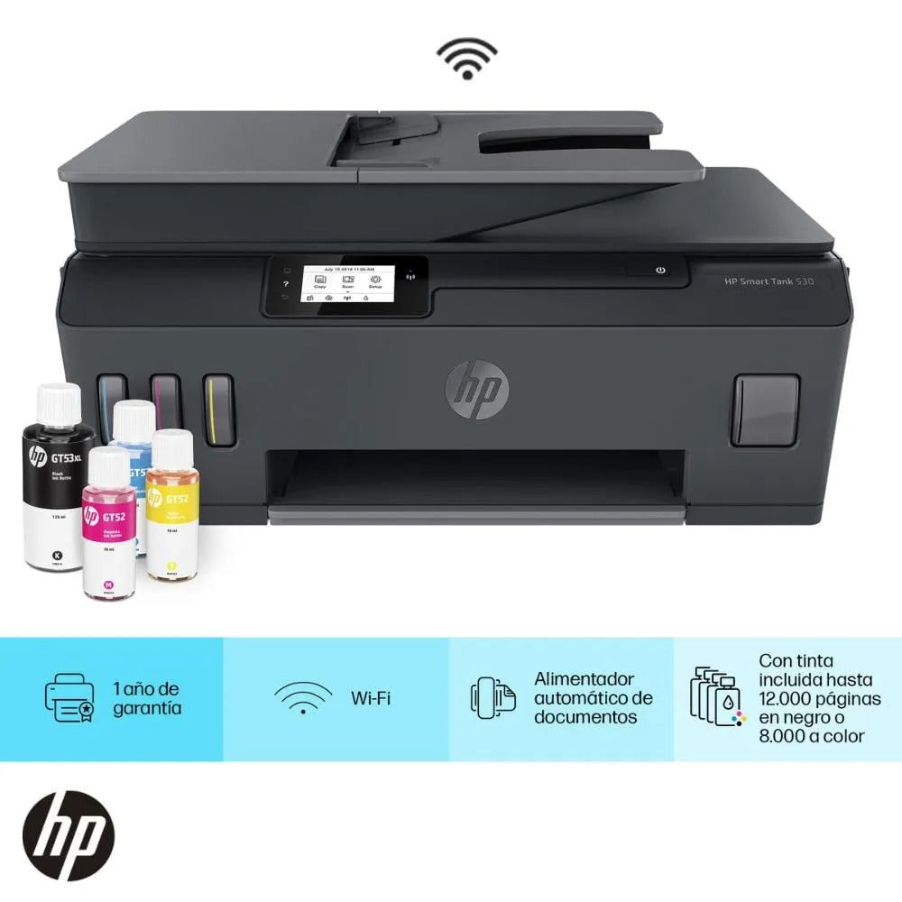 Impresora Multifuncional HP Smart Tank 530 WiFi
