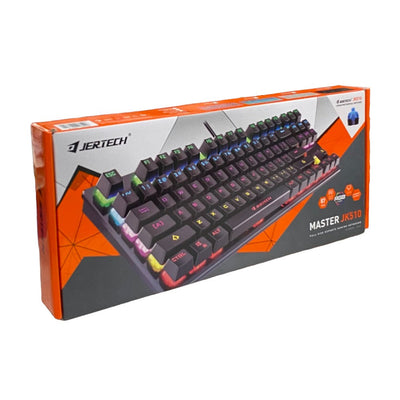 Teclado Mecánico Alámbrico RGB Jertech Master JK510