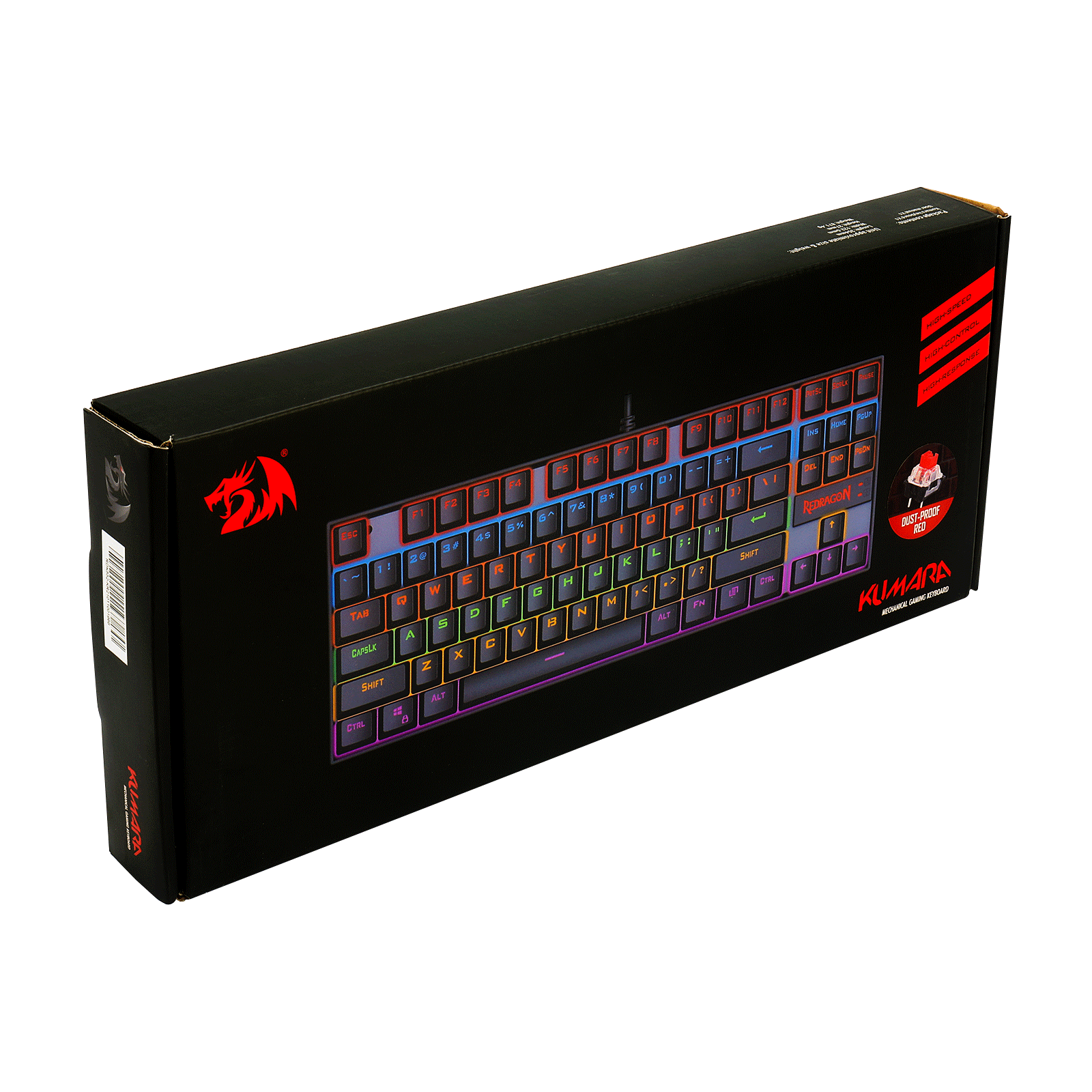 Teclado Mecanico Redragon Kumara K552 RGB Negro