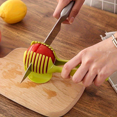 Herramienta Multifunción para Cortar Verduras y Huevos – Alicates de Cocina de Fácil Agarre para Huevos, Patatas, Tomates, Limones y Manzanas – Portátil, No Requiere Baterías, Utensilio de Cocina Esencial, Cortador y Picador de Verduras